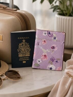Loveee & Lore  Indigo Passport Wallet - Free with$50 purchase